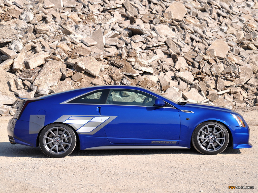 Pictures of Geiger Cadillac CTS-V Coupe Blue Brute 2011 (1024 x 768)