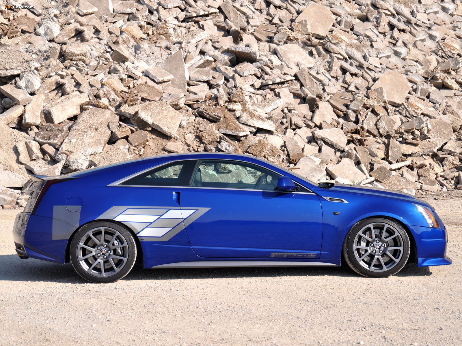 Pictures of Geiger Cadillac CTS-V Coupe Blue Brute 2011 (1600 x 1200)