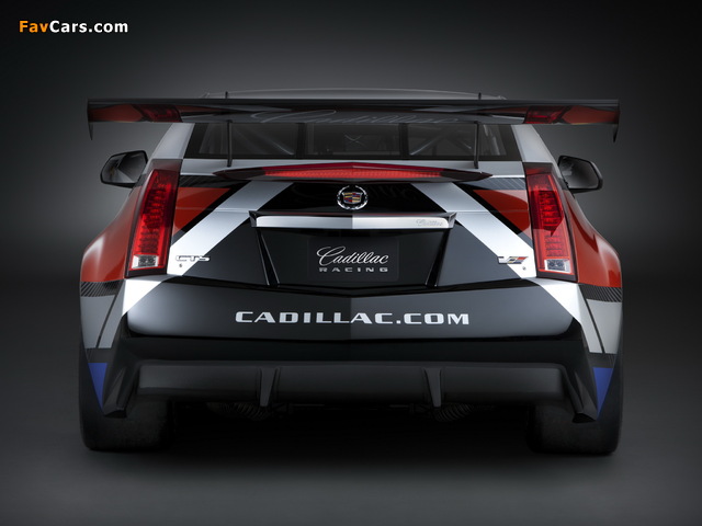 Pictures of Cadillac CTS-V Coupe Race Car 2011 (640 x 480)