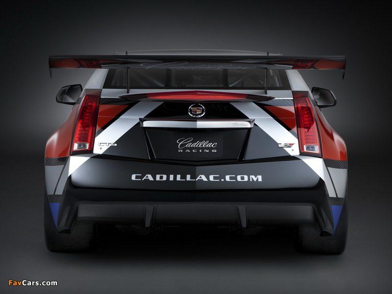 Pictures of Cadillac CTS-V Coupe Race Car 2011 (800 x 600)
