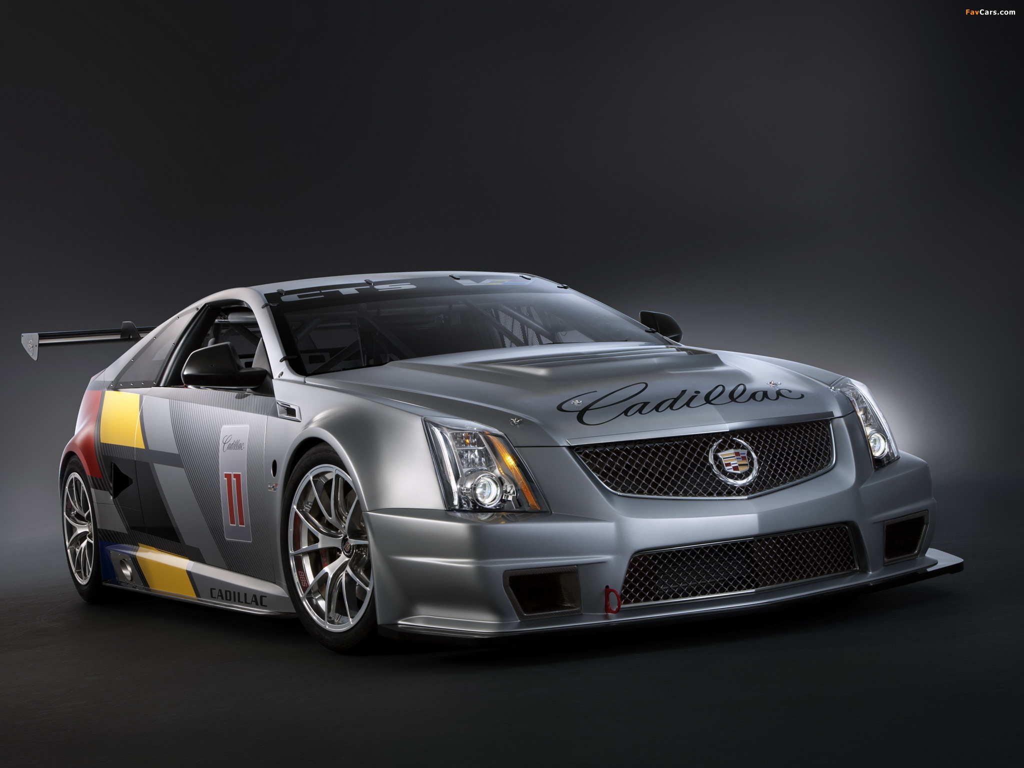 Pictures of Cadillac CTS-V Coupe Race Car 2011 (2048 x 1536)