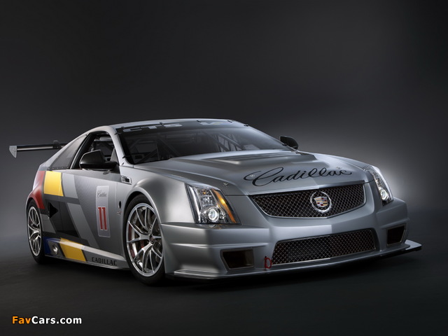 Pictures of Cadillac CTS-V Coupe Race Car 2011 (640 x 480)
