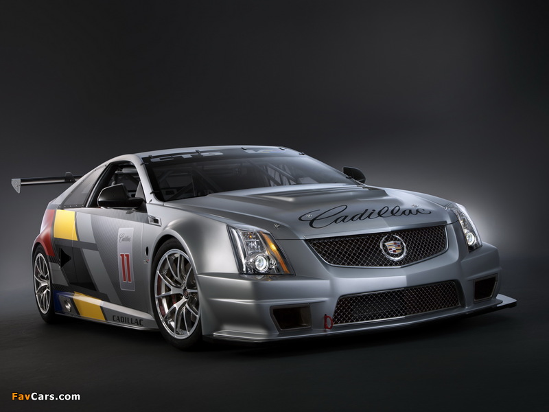 Pictures of Cadillac CTS-V Coupe Race Car 2011 (800 x 600)