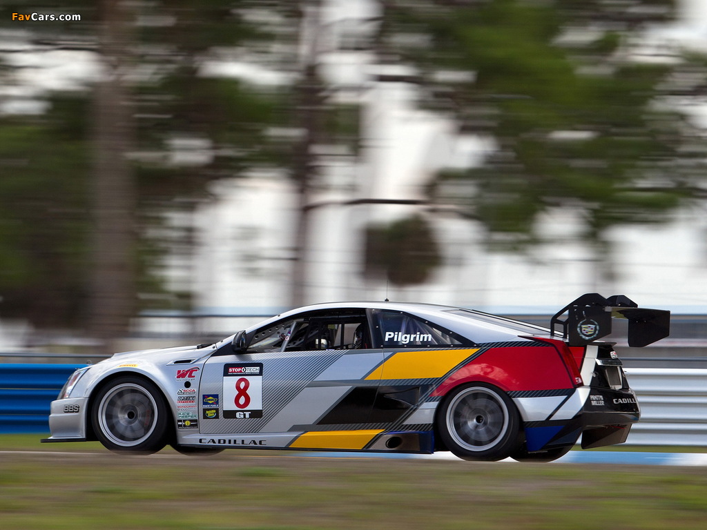 Pictures of Cadillac CTS-V Coupe Race Car 2011 (1024 x 768)