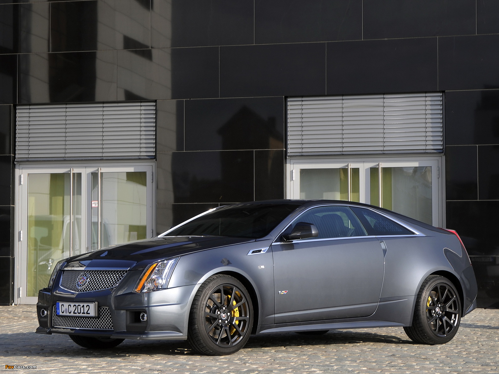 Pictures of Cadillac CTS-V Coupe Black Diamond EU-spec 2011 (1600 x 1200)