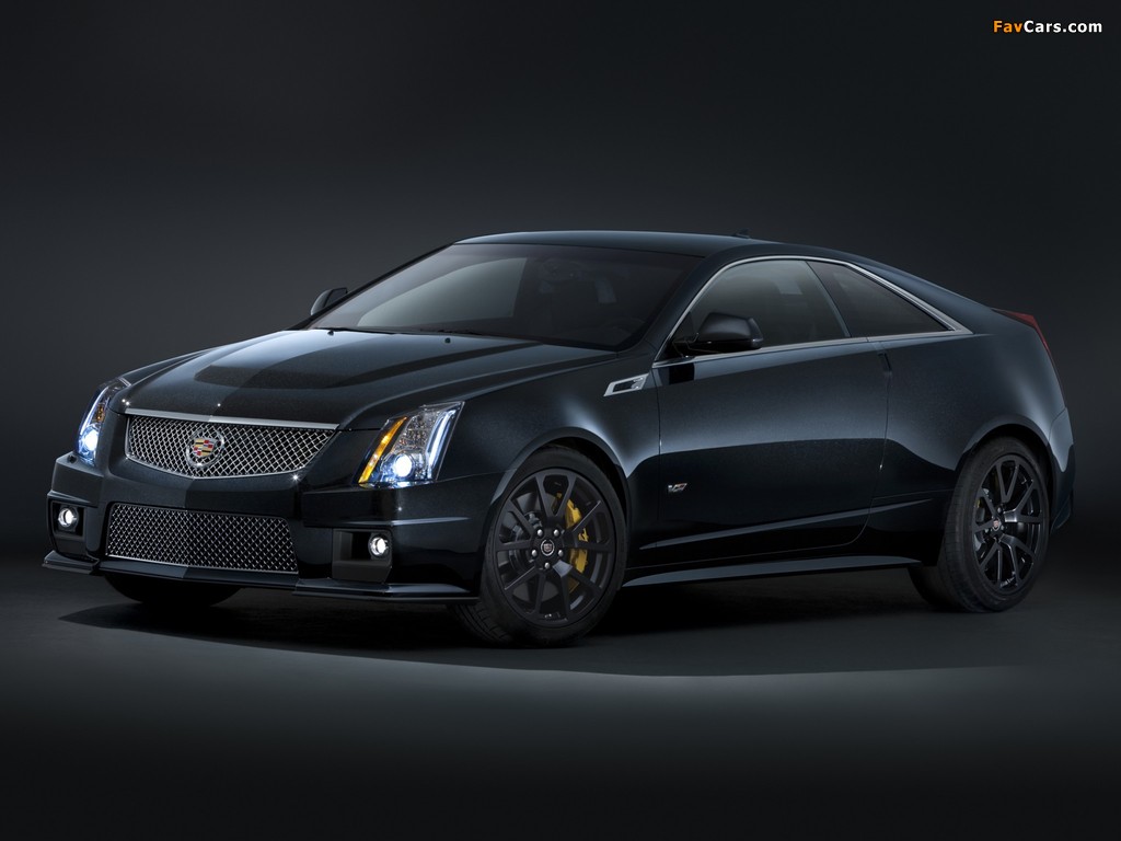 Pictures of Cadillac CTS-V Coupe Black Diamond 2011 (1024 x 768)