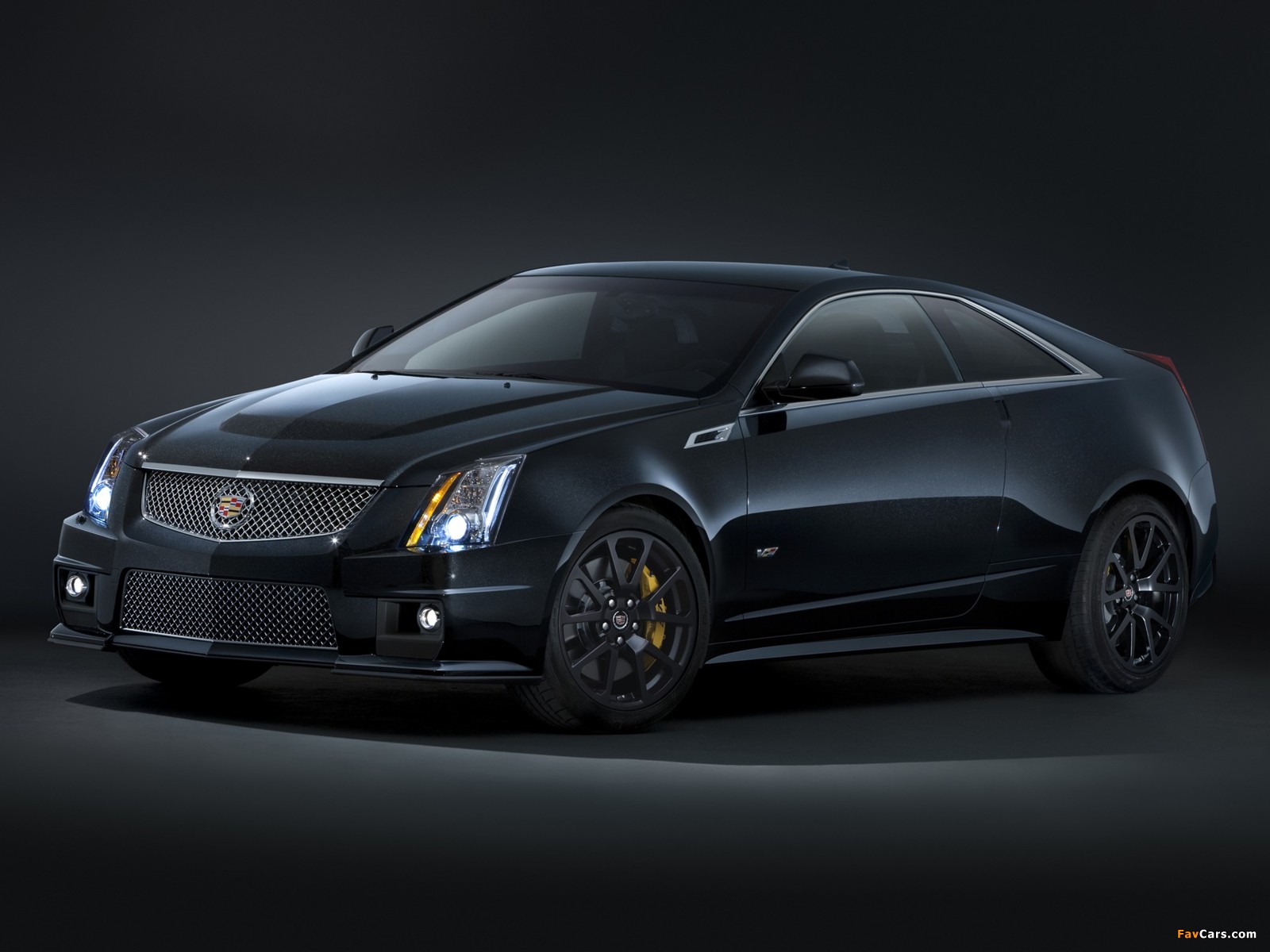 Pictures of Cadillac CTS-V Coupe Black Diamond 2011 (1600 x 1200)