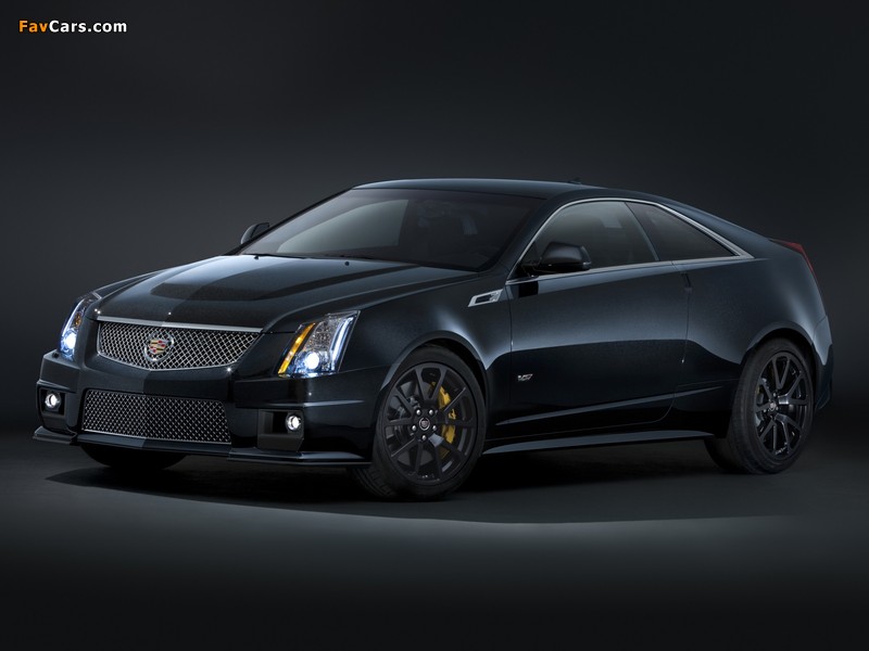 Pictures of Cadillac CTS-V Coupe Black Diamond 2011 (800 x 600)
