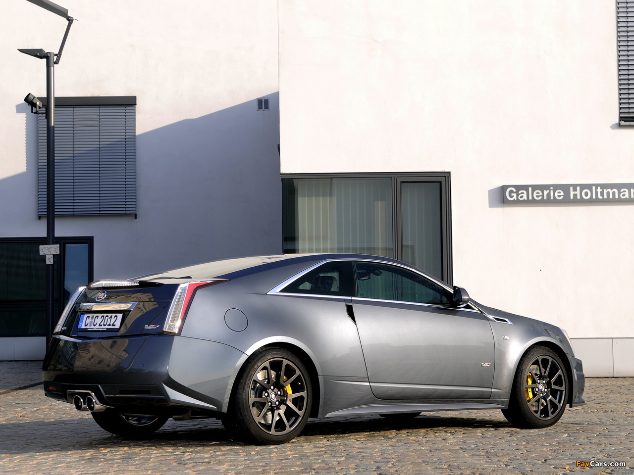 Pictures of Cadillac CTS-V Coupe Black Diamond EU-spec 2011 (1280 x 960)