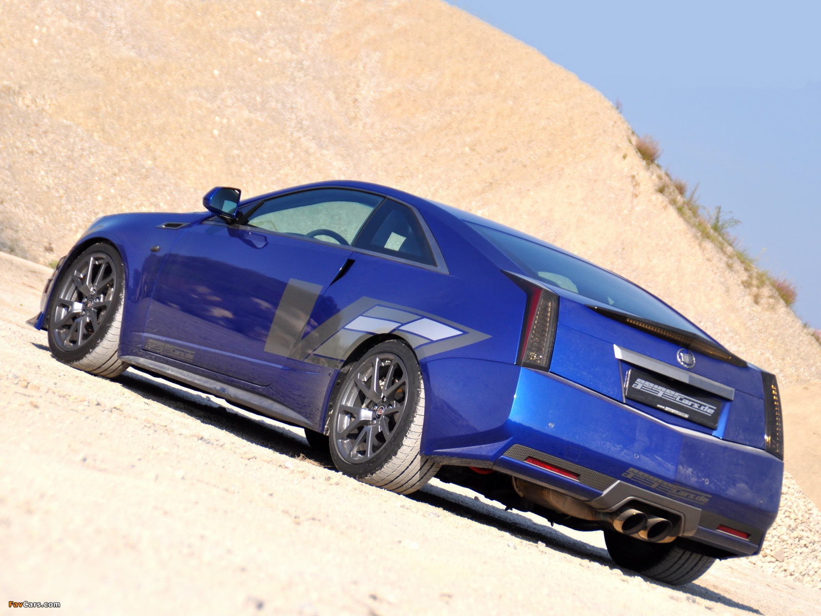 Pictures of Geiger Cadillac CTS-V Coupe Blue Brute 2011 (1600 x 1200)