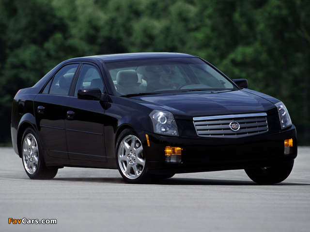 Cadillac CTS 2002–07 wallpapers (640 x 480)