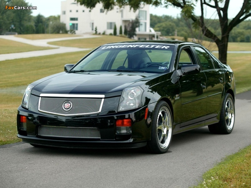 Lingenfelter Cadillac CTS-V 2004–07 wallpapers (800 x 600)