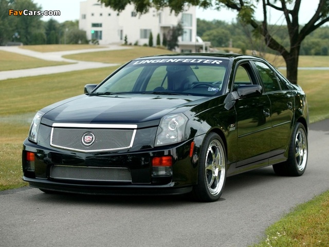 Lingenfelter Cadillac CTS-V 2004–07 wallpapers (640 x 480)