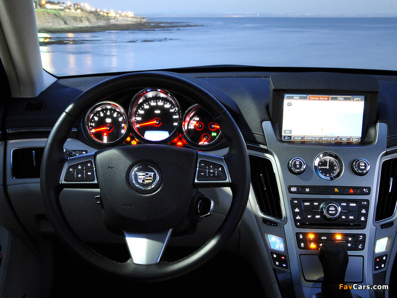 Cadillac CTS EU-spec 2007 wallpapers (800 x 600)