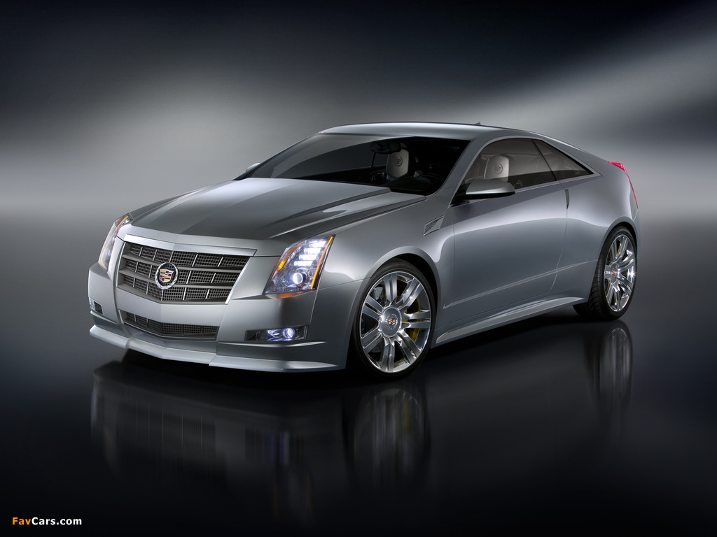 Cadillac CTS Coupe Concept 2008 wallpapers (1024 x 768)