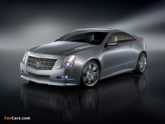 Cadillac CTS Coupe Concept 2008 wallpapers (640 x 480)
