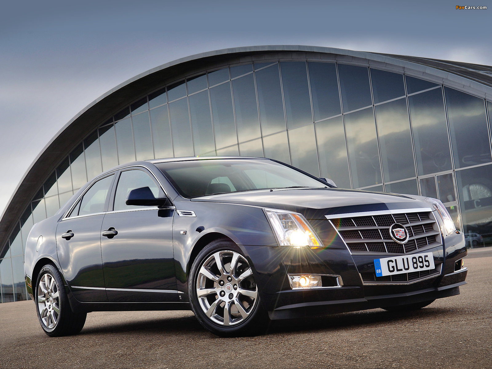 Cadillac CTS UK-spec 2008 wallpapers (1600 x 1200)