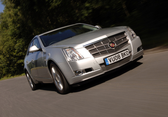 Cadillac CTS UK-spec 2008 wallpapers