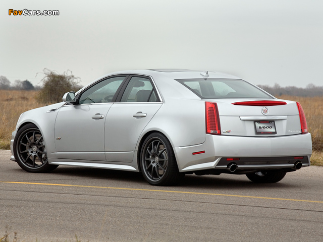 Hennessey Cadillac CTS-V 2009 wallpapers (640 x 480)