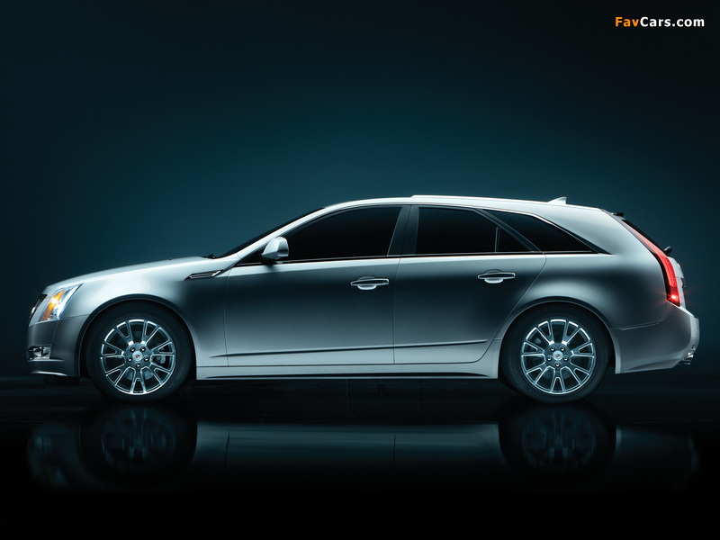 Cadillac CTS Sport Wagon 2009 wallpapers (800 x 600)