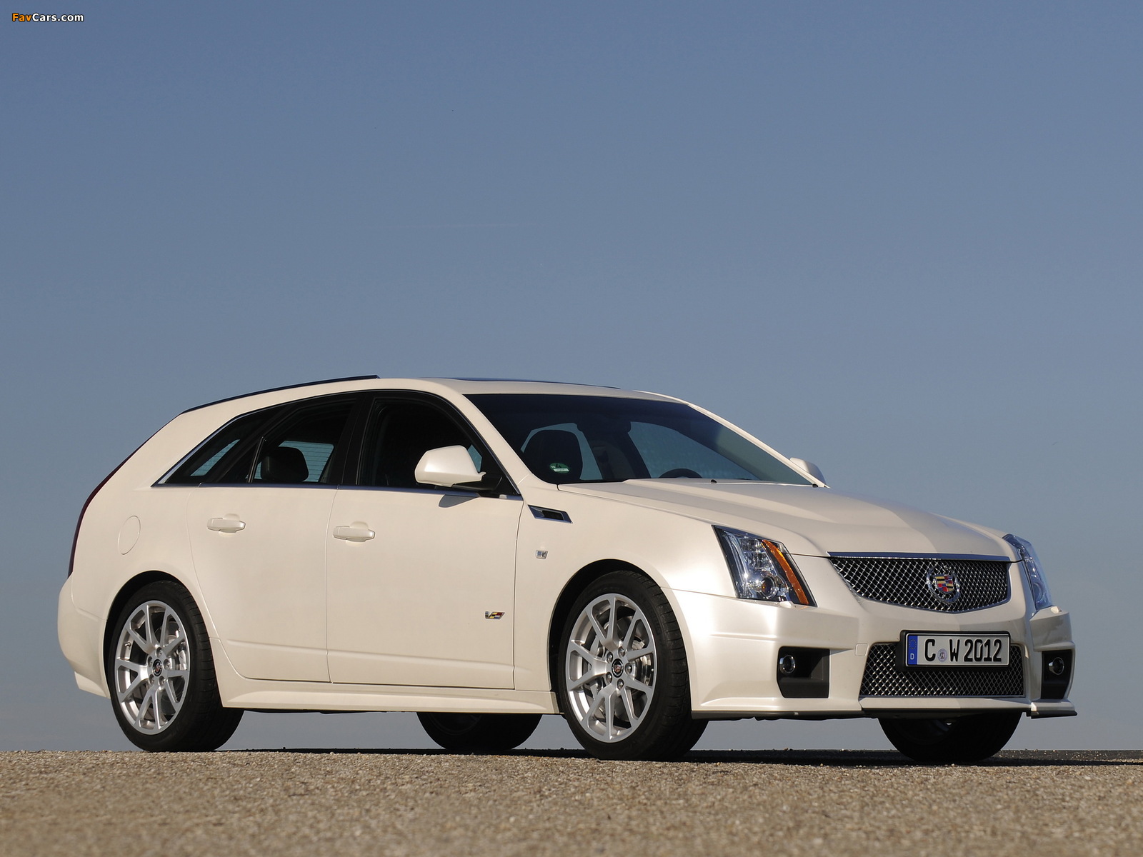 Cadillac CTS-V Sport Wagon EU-spec 2010 wallpapers (1600 x 1200)