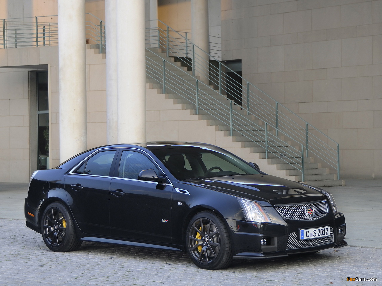 Cadillac CTS-V EU-spec 2010 wallpapers (1280 x 960)