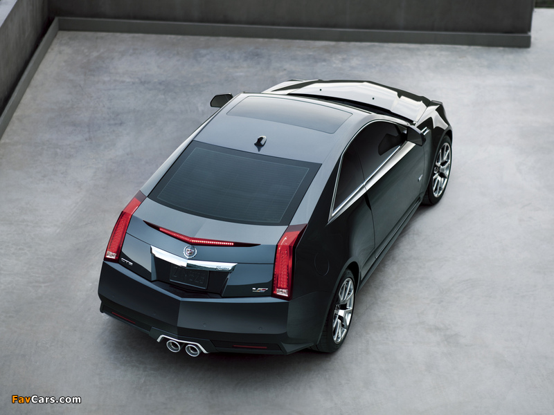 Cadillac CTS-V Coupe 2010 wallpapers (800 x 600)