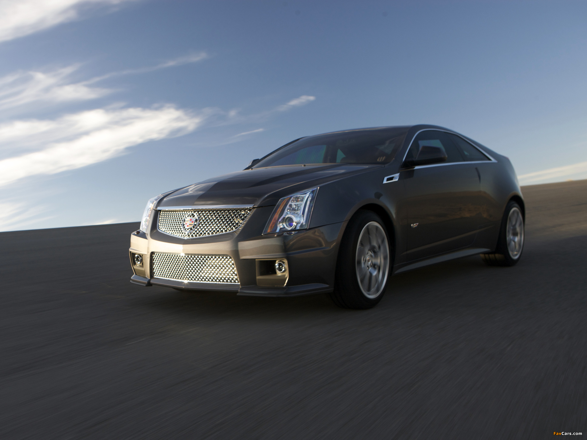 Cadillac CTS-V Coupe 2010 wallpapers (2048 x 1536)