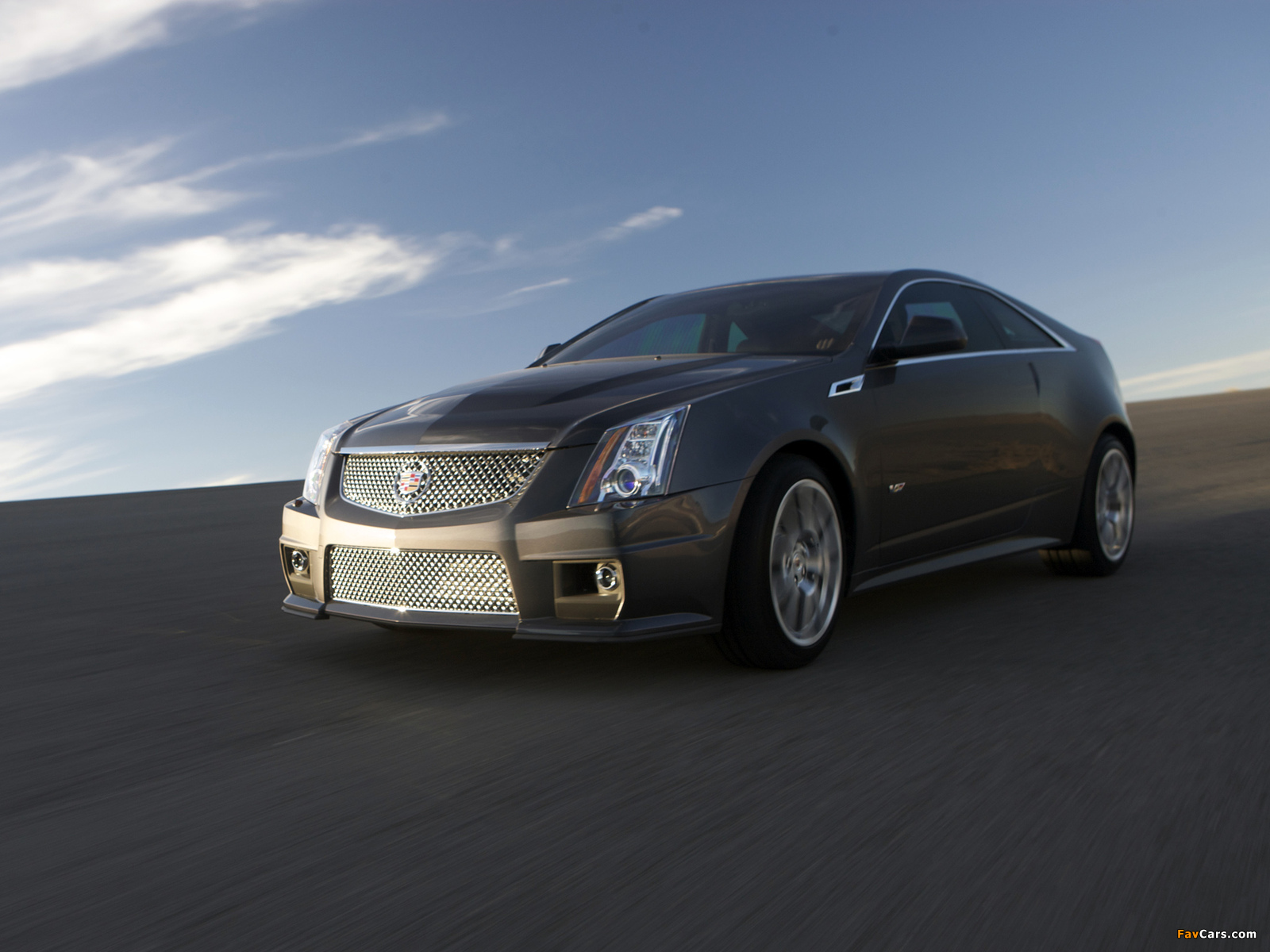 Cadillac CTS-V Coupe 2010 wallpapers (1600 x 1200)
