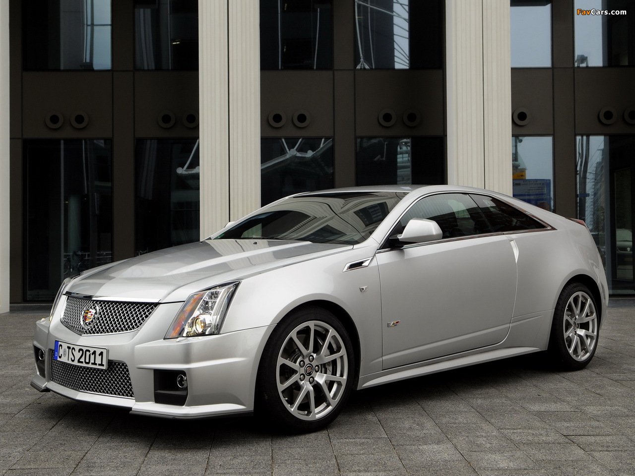 Cadillac CTS-V Coupe EU-spec 2010 wallpapers (1280 x 960)