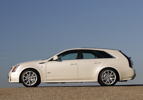 Cadillac CTS-V Sport Wagon EU-spec 2010 wallpapers