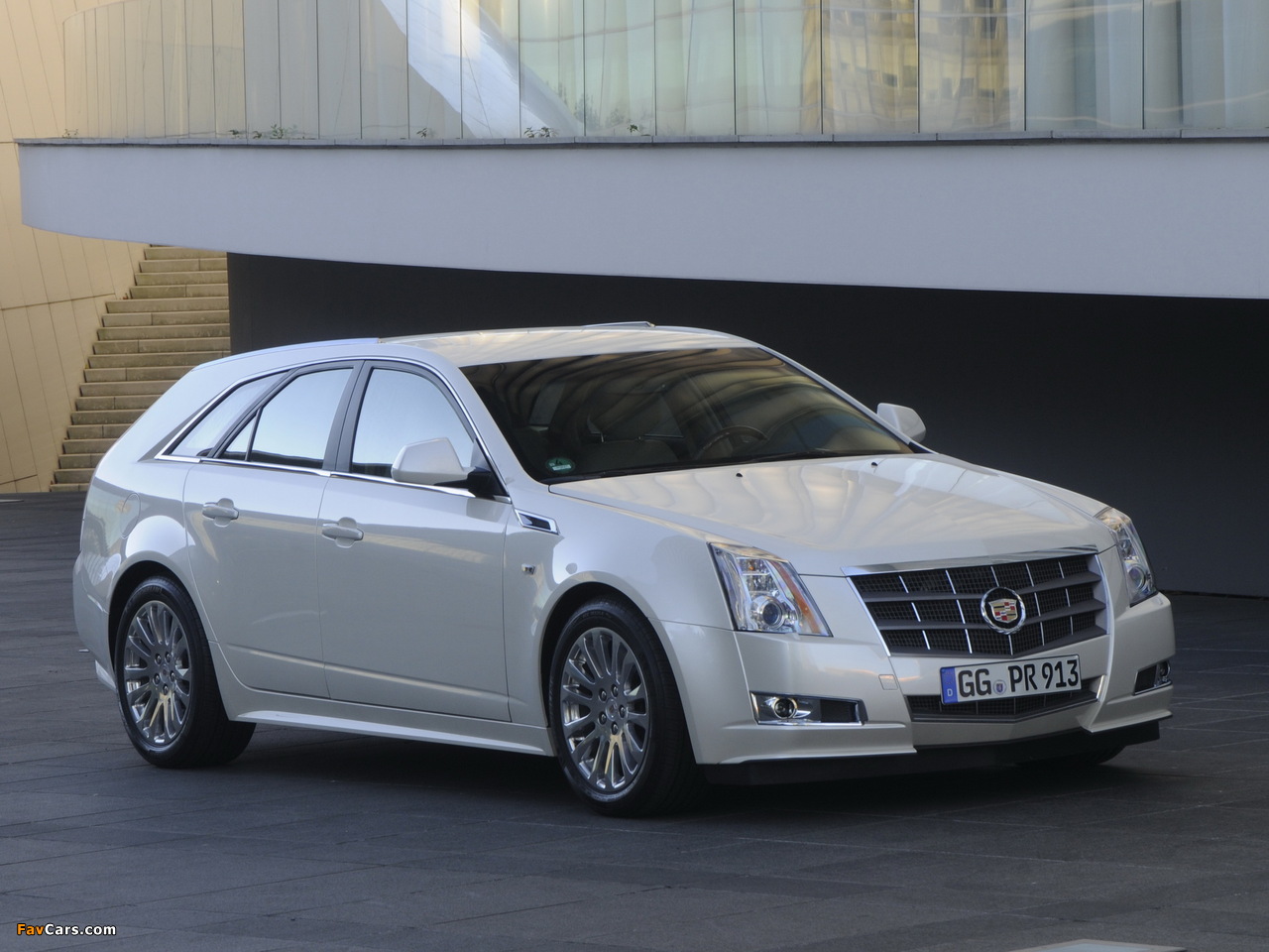 Cadillac CTS Sport Wagon EU-spec 2010 wallpapers (1280 x 960)