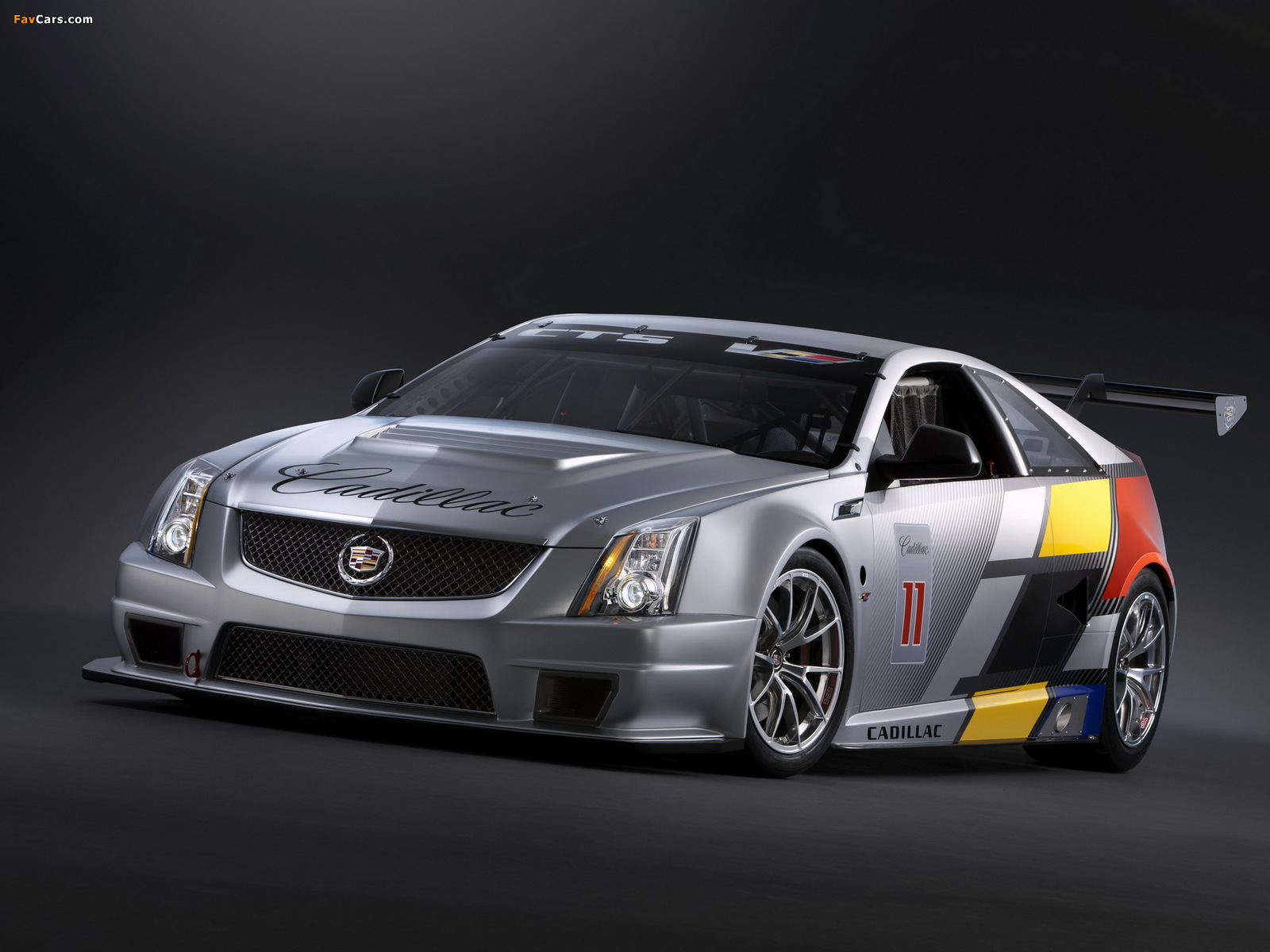 Cadillac CTS-V Coupe Race Car 2011 wallpapers (1600 x 1200)