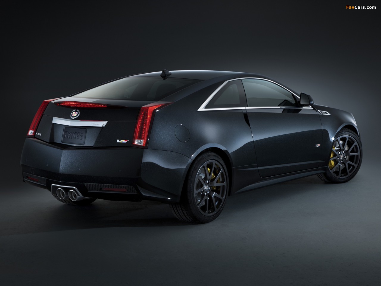 Cadillac CTS-V Coupe Black Diamond 2011 wallpapers (1280 x 960)
