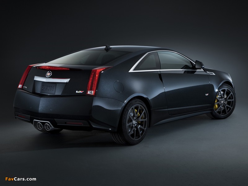 Cadillac CTS-V Coupe Black Diamond 2011 wallpapers (800 x 600)