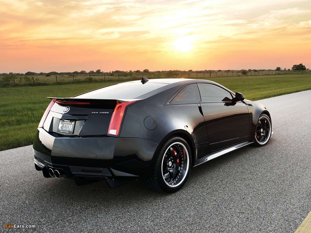 Hennessey Cadillac VR1200 Twin Turbo Coupe 2012 wallpapers (1024 x 768)