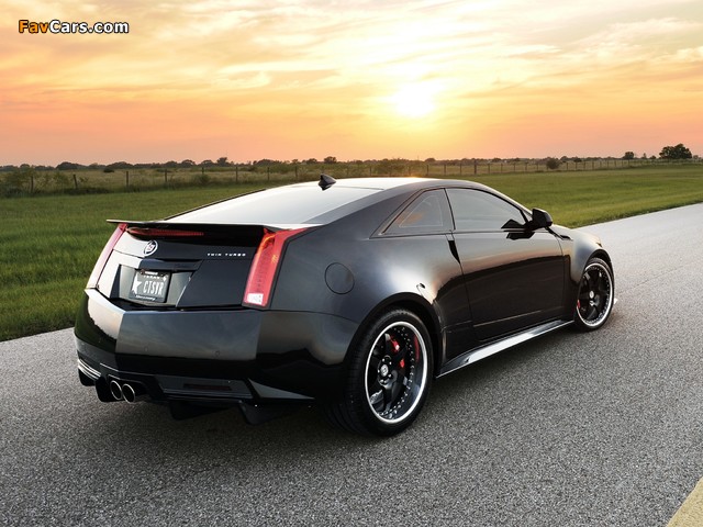 Hennessey Cadillac VR1200 Twin Turbo Coupe 2012 wallpapers (640 x 480)