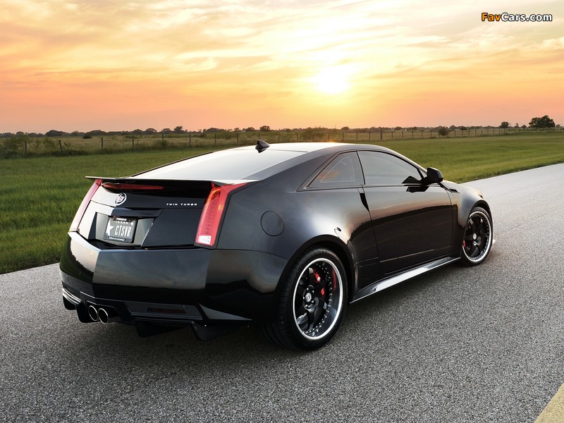Hennessey Cadillac VR1200 Twin Turbo Coupe 2012 wallpapers (800 x 600)