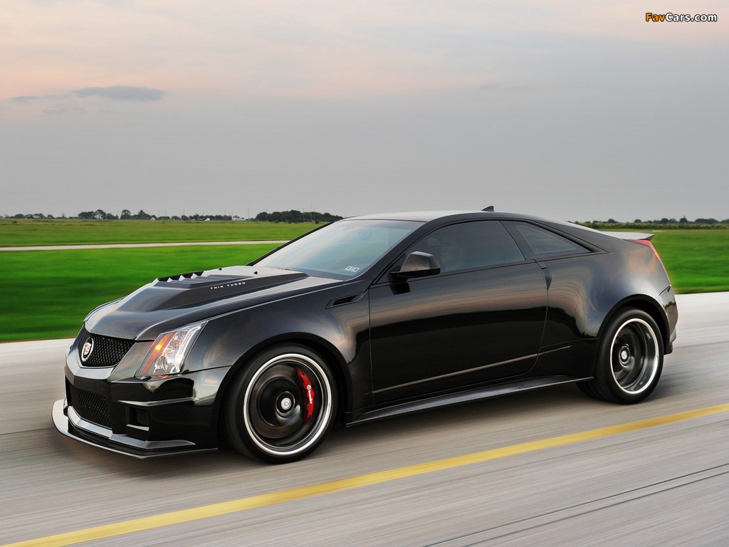 Hennessey Cadillac VR1200 Twin Turbo Coupe 2012 wallpapers (1024 x 768)