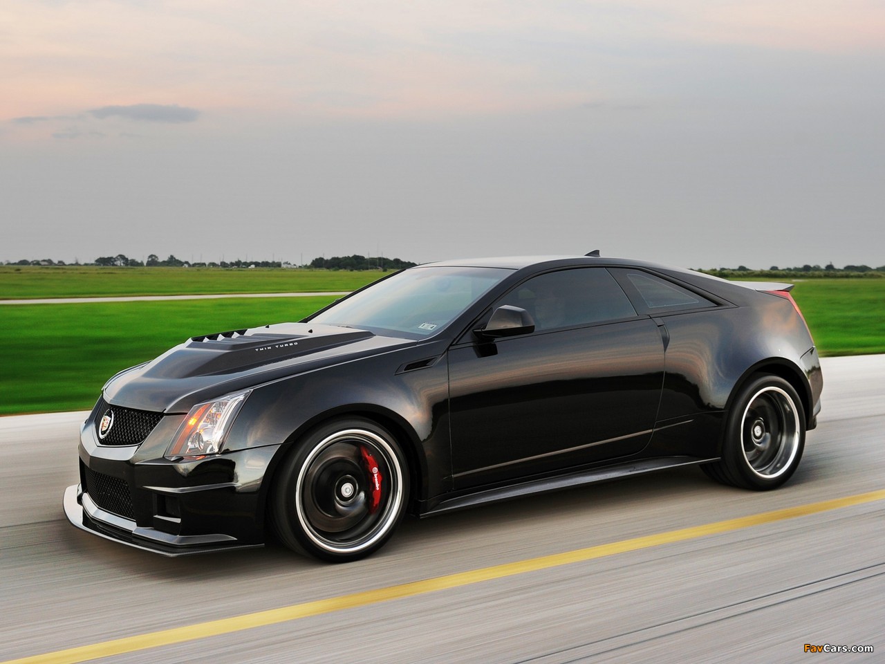 Hennessey Cadillac VR1200 Twin Turbo Coupe 2012 wallpapers (1280 x 960)