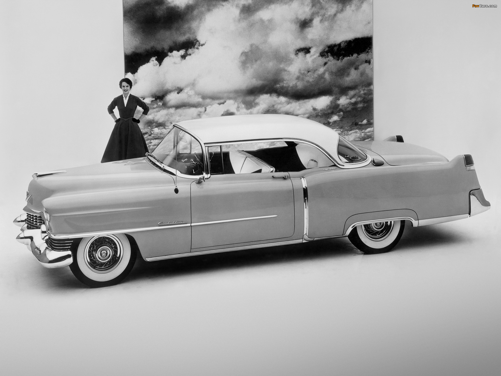 Cadillac Sixty-Two Coupe de Ville (6237DX) 1954 photos (2048 x 1536)