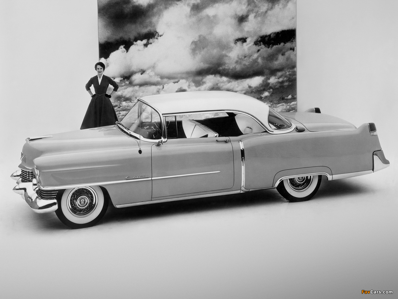 Cadillac Sixty-Two Coupe de Ville (6237DX) 1954 photos (1280 x 960)