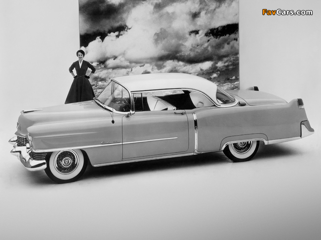 Cadillac Sixty-Two Coupe de Ville (6237DX) 1954 photos (640 x 480)