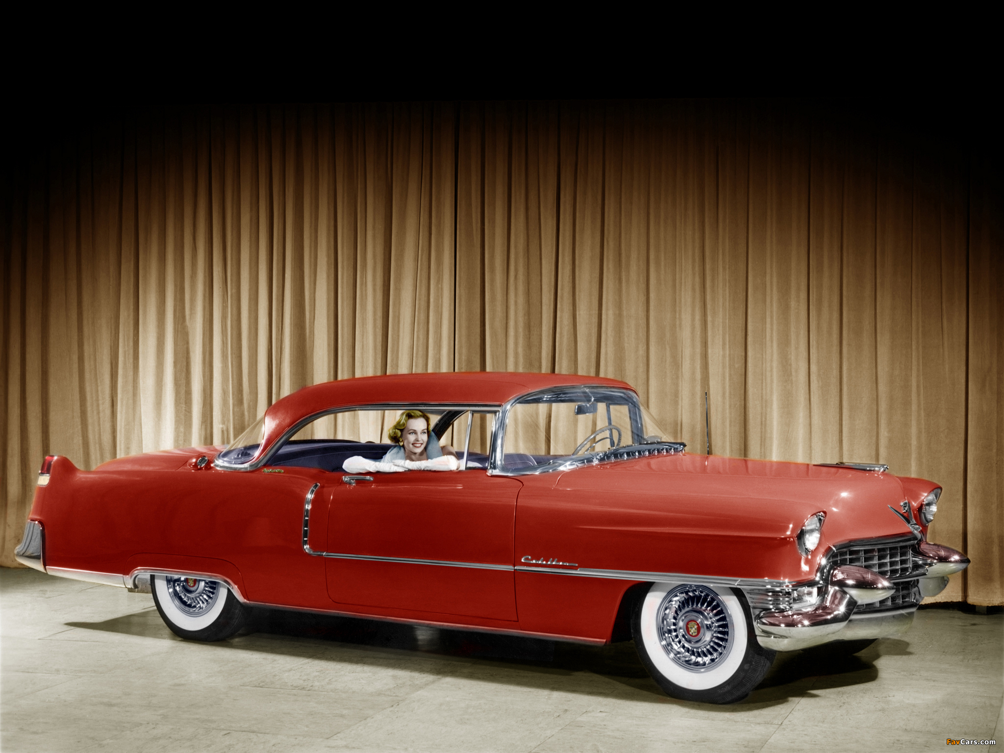 Cadillac Sixty-Two Coupe de Ville 1955 photos (2048 x 1536)
