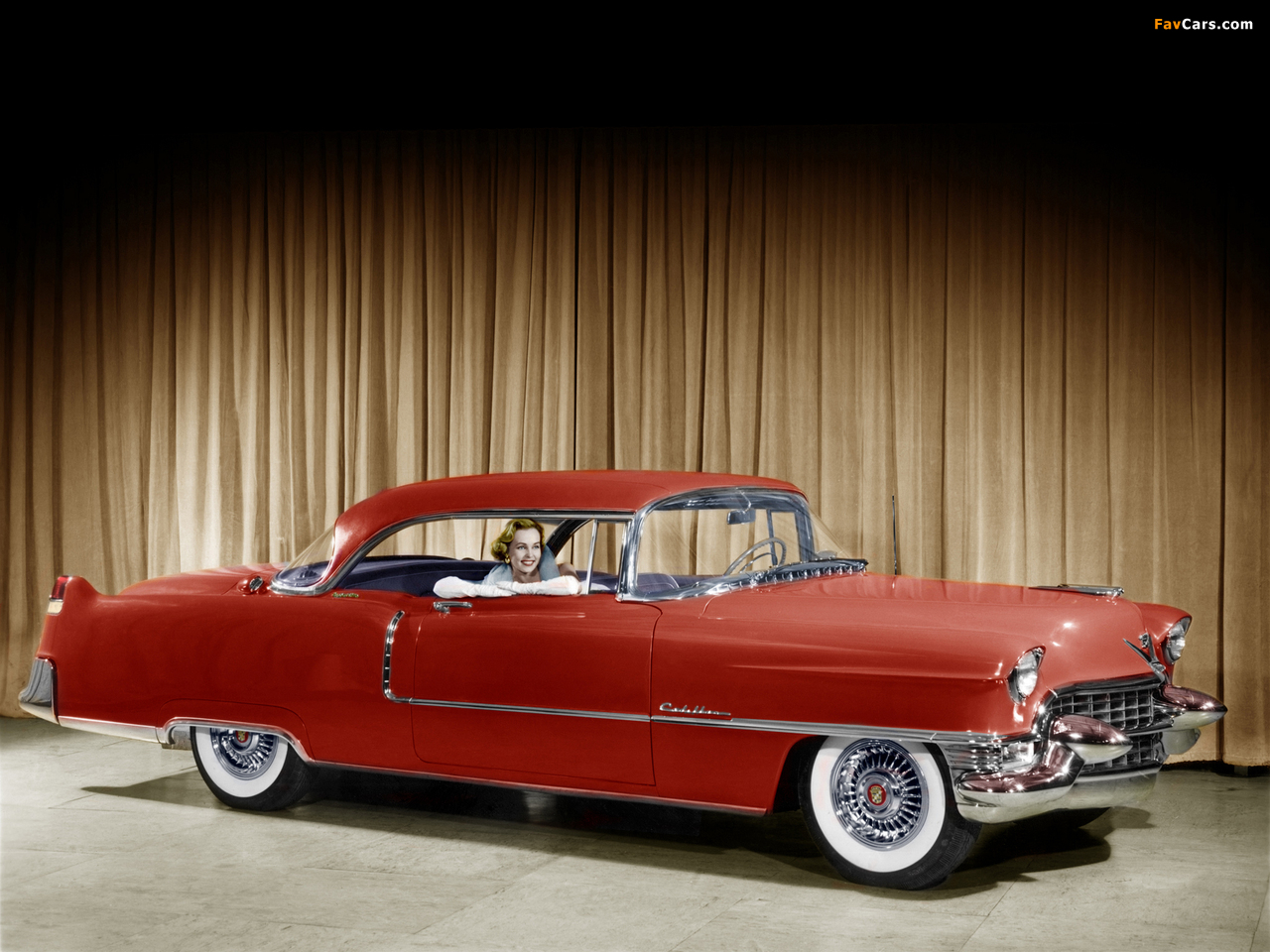 Cadillac Sixty-Two Coupe de Ville 1955 photos (1280 x 960)