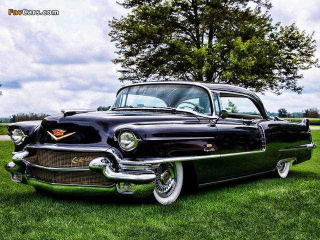 Cadillac Sixty-Two Coupe de Ville 1956 wallpapers (640 x 480)