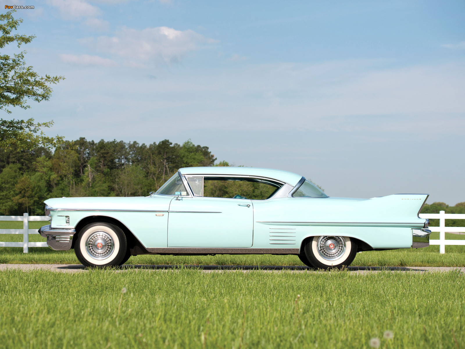 Cadillac Sixty-Two Coupe de Ville 1958 pictures (1600 x 1200)