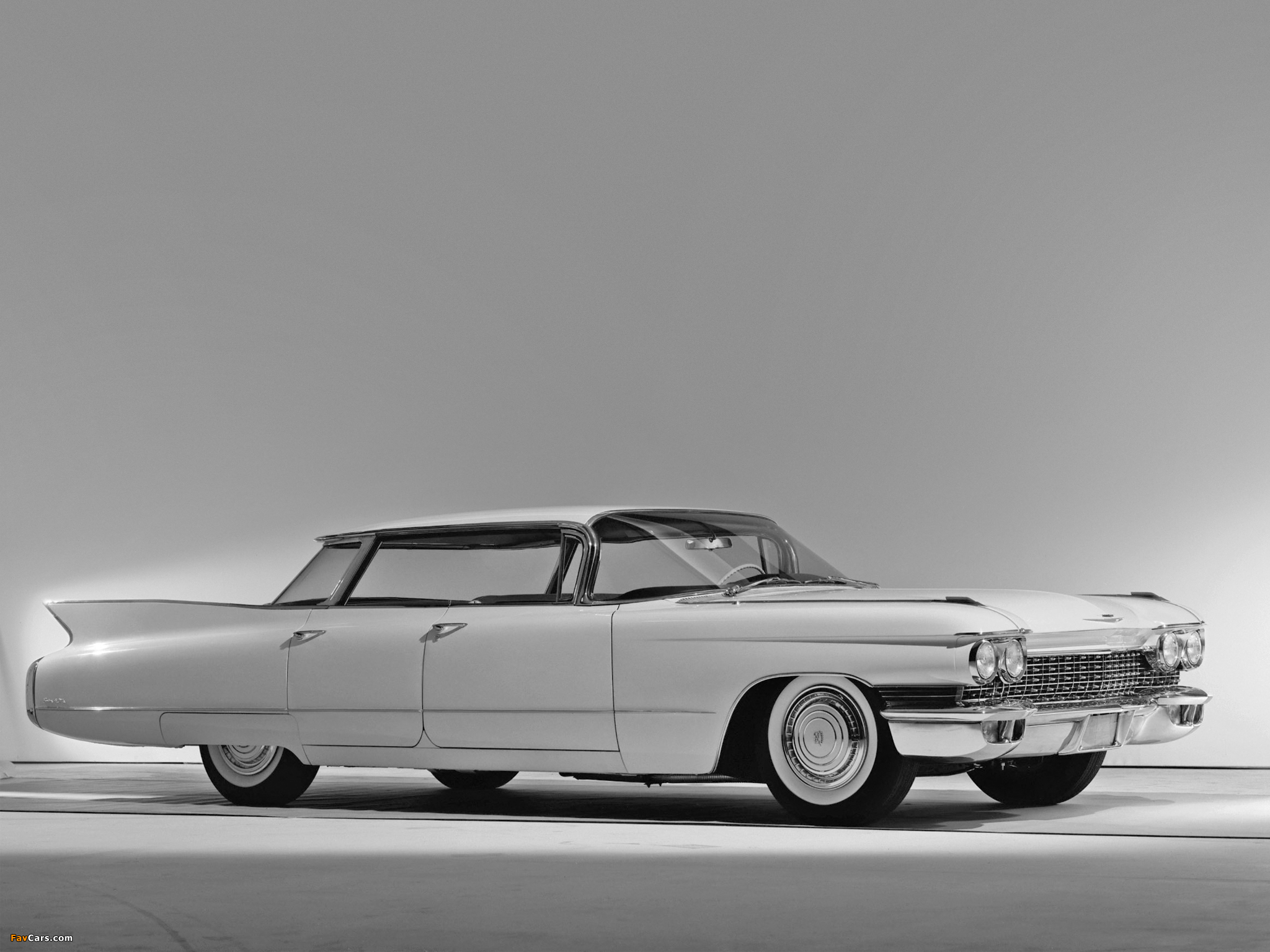 Cadillac DeVille 4-window Sedan (6339B) 1960 wallpapers (2048 x 1536)