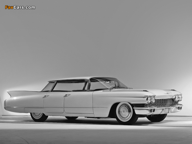 Cadillac DeVille 4-window Sedan (6339B) 1960 wallpapers (640 x 480)