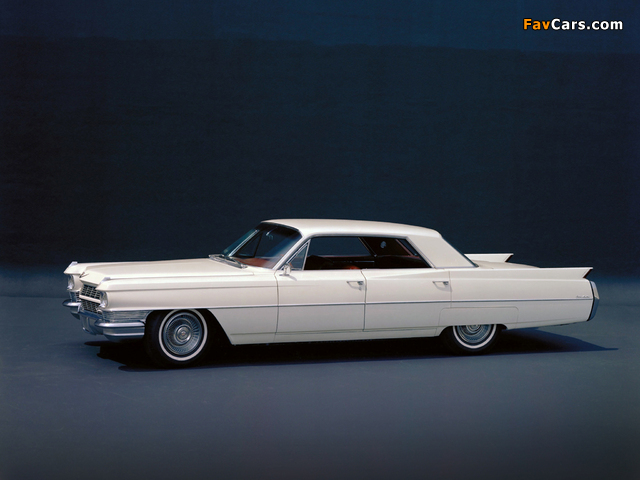 Cadillac Sedan de Ville 1964 wallpapers (640 x 480)